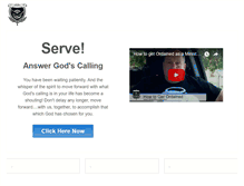 Tablet Screenshot of getordained.com